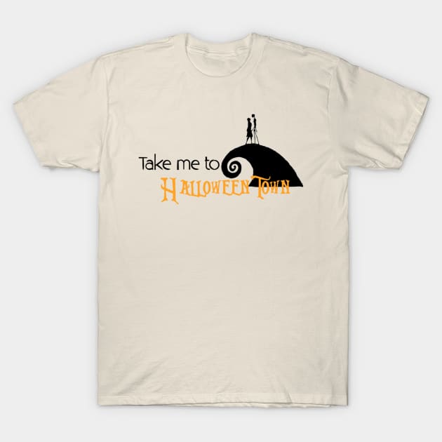 Take me to Halloween Town T-Shirt by TreyLemons